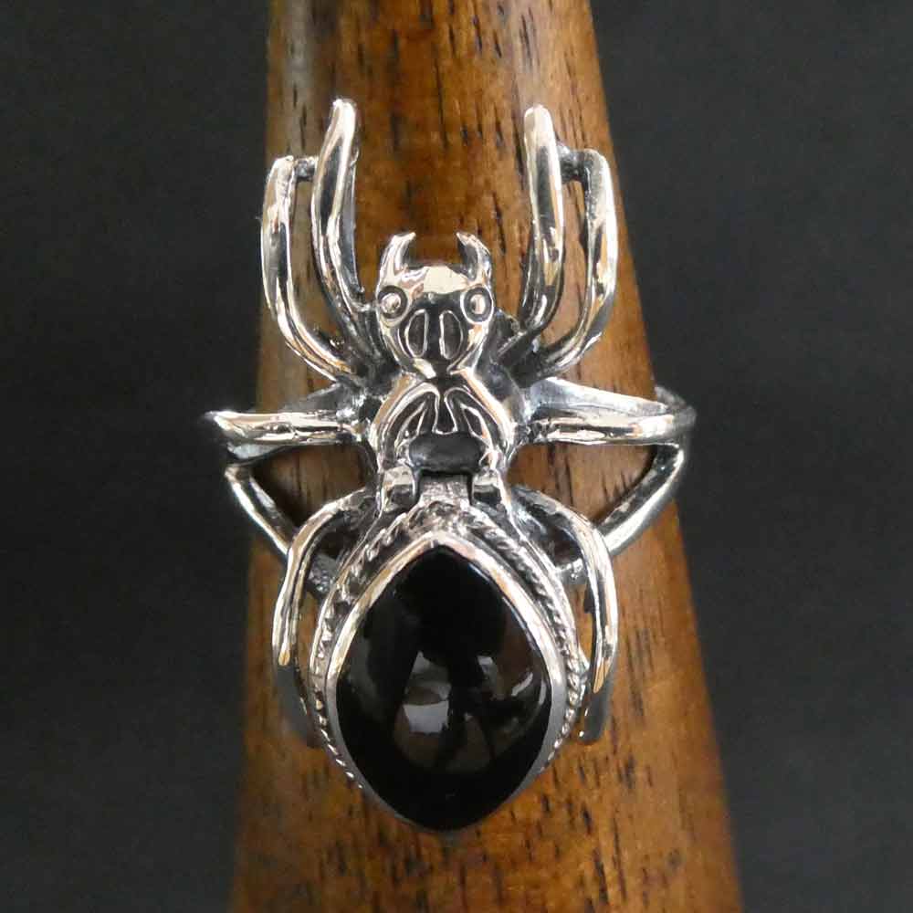Spinne Ring mit Giftfach