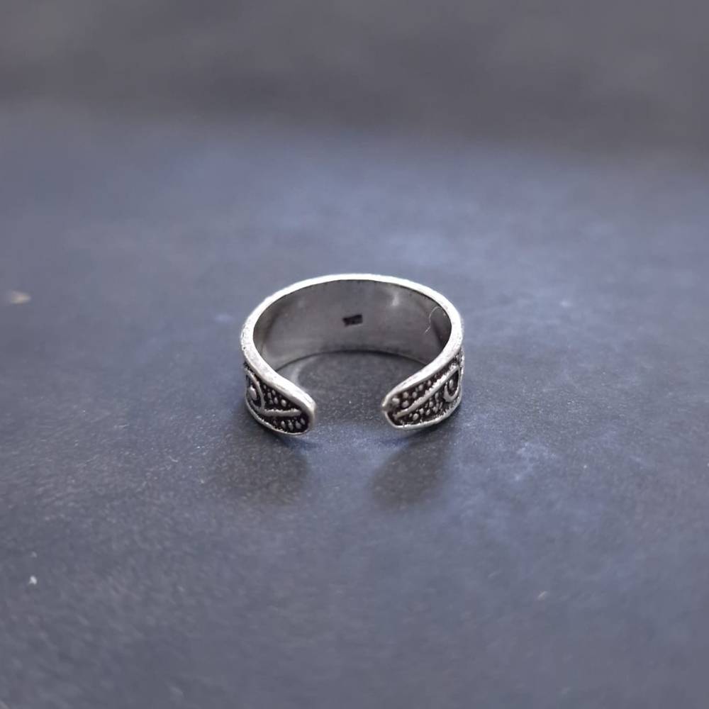 Zehenring größenverstellbar -925 silber hochwertig verarbeitet
