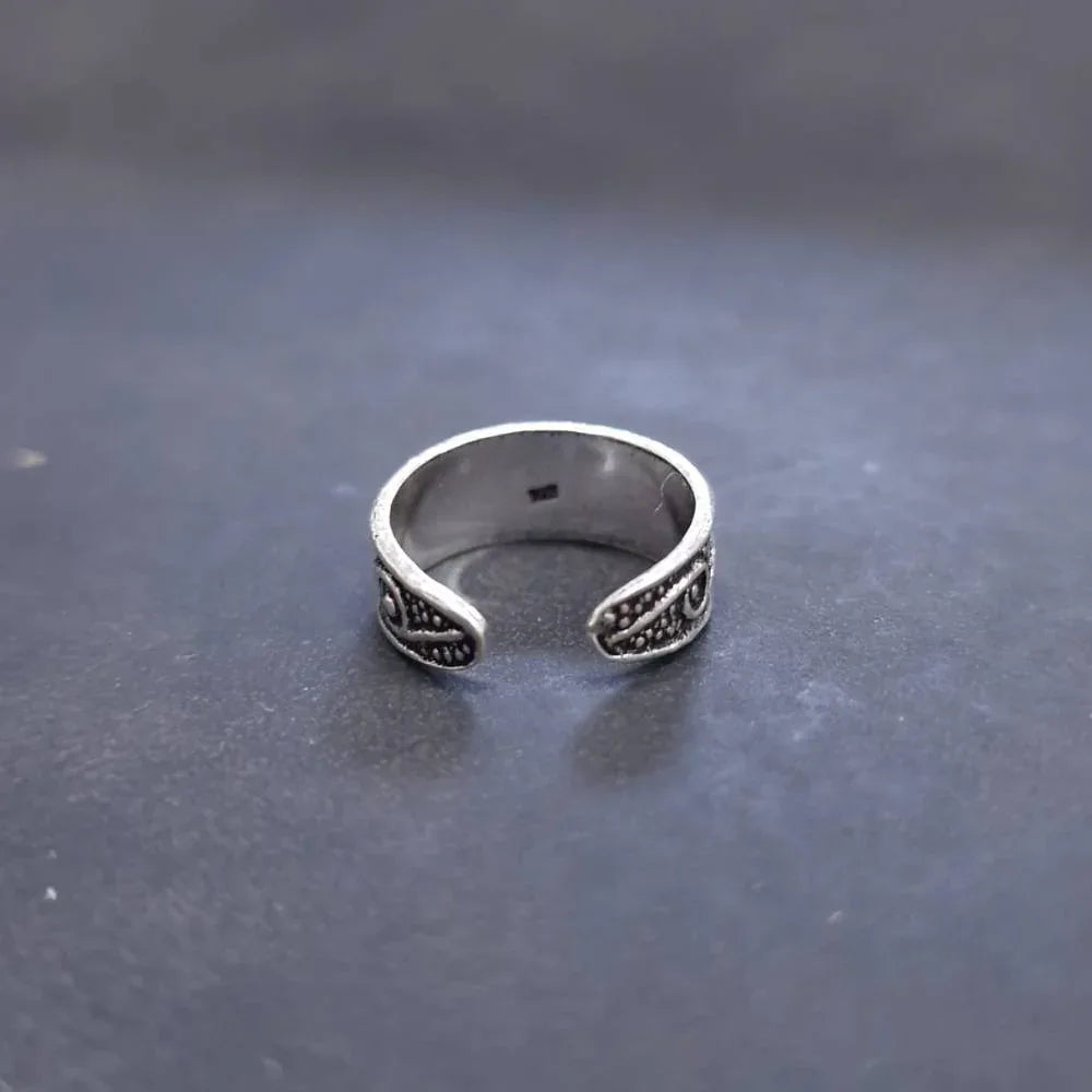 Zehenring größenverstellbar -925 silber hochwertig verarbeitet