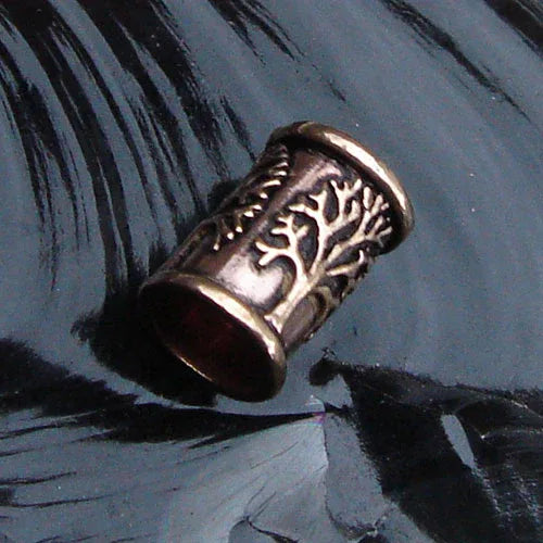 Bartschmuck Bartperle Lebensbaum Wikingerschmuck Bronze