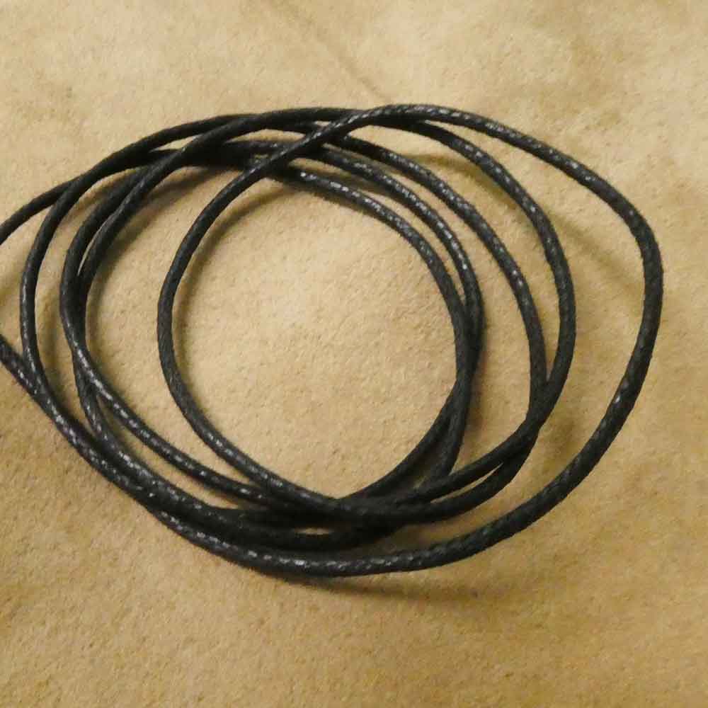 geachstes Baumwollband Schmuck Kette Zubehör