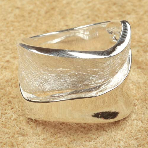 schöner Damen Schmuck ring Silber