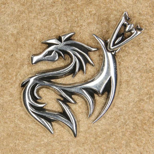 Drache Schmuck Silber Kette