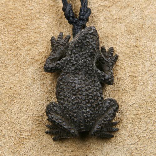 Frosch Schmuck Horn Ketten Anhänger