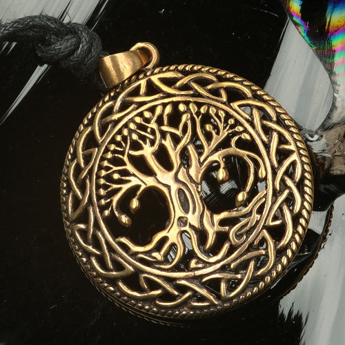 Lebensbaum Schmuck kette Bronze