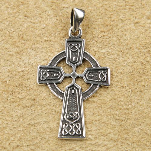 keltisches Kreuz Schmuck Silber Anhänger