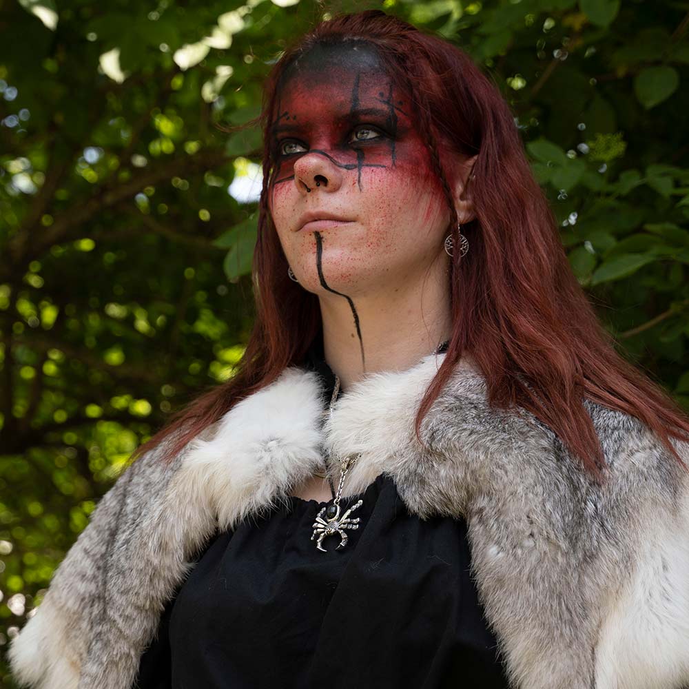 Extravaganter Spinnen Anhänger Biker 925 Silber Schmuck Gothic Kettenanhänger an Gothic Frau