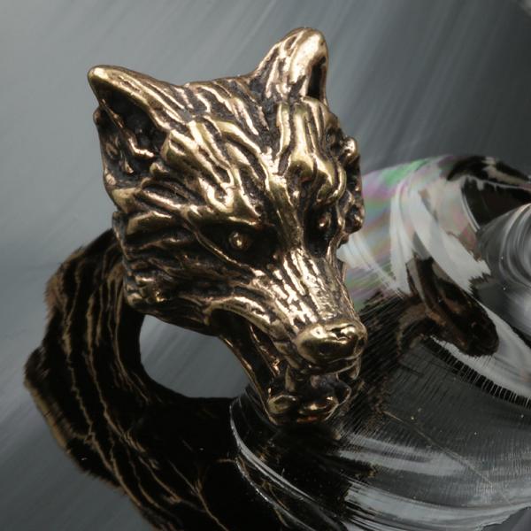 Bartperle Wolf Bartschmuck