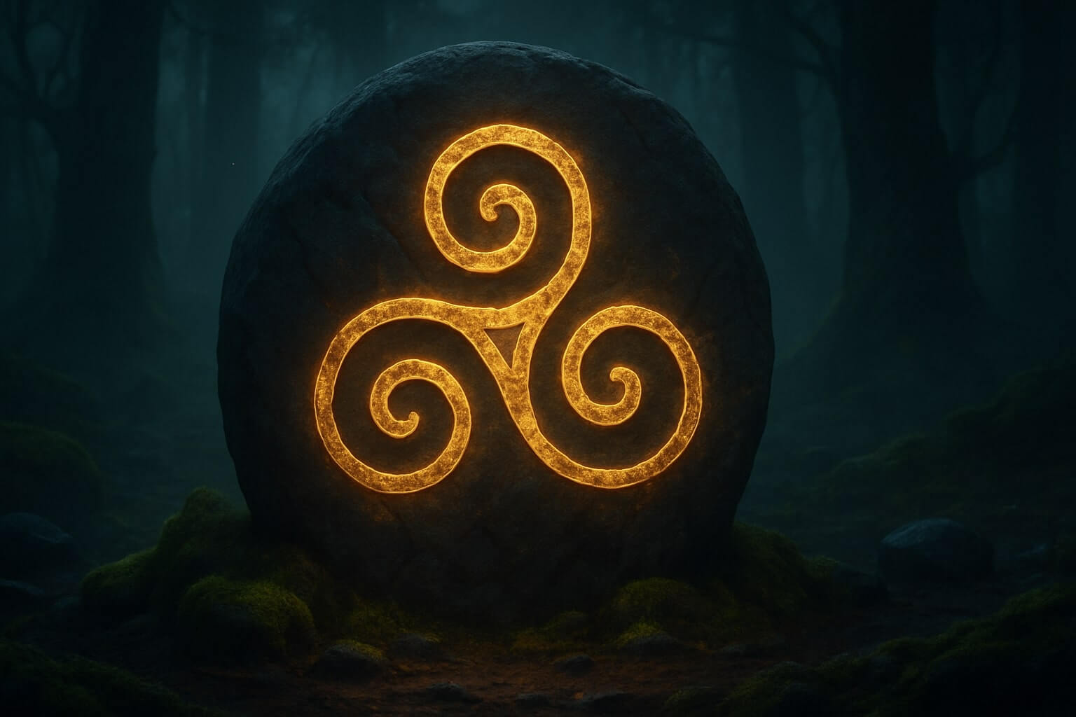 Triskele: die Dreifaltigkeit von Körper, Geist und Seele