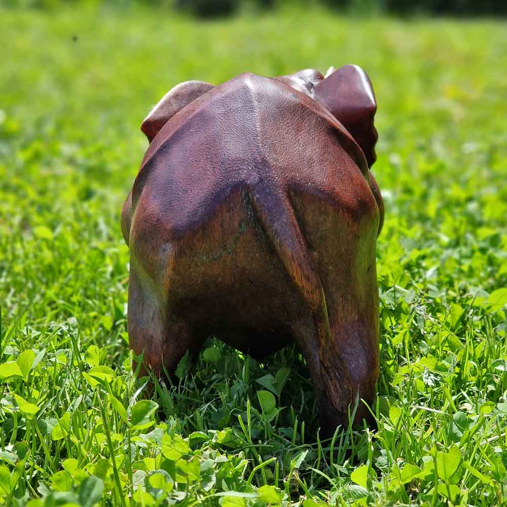 Elefant massiv hinten