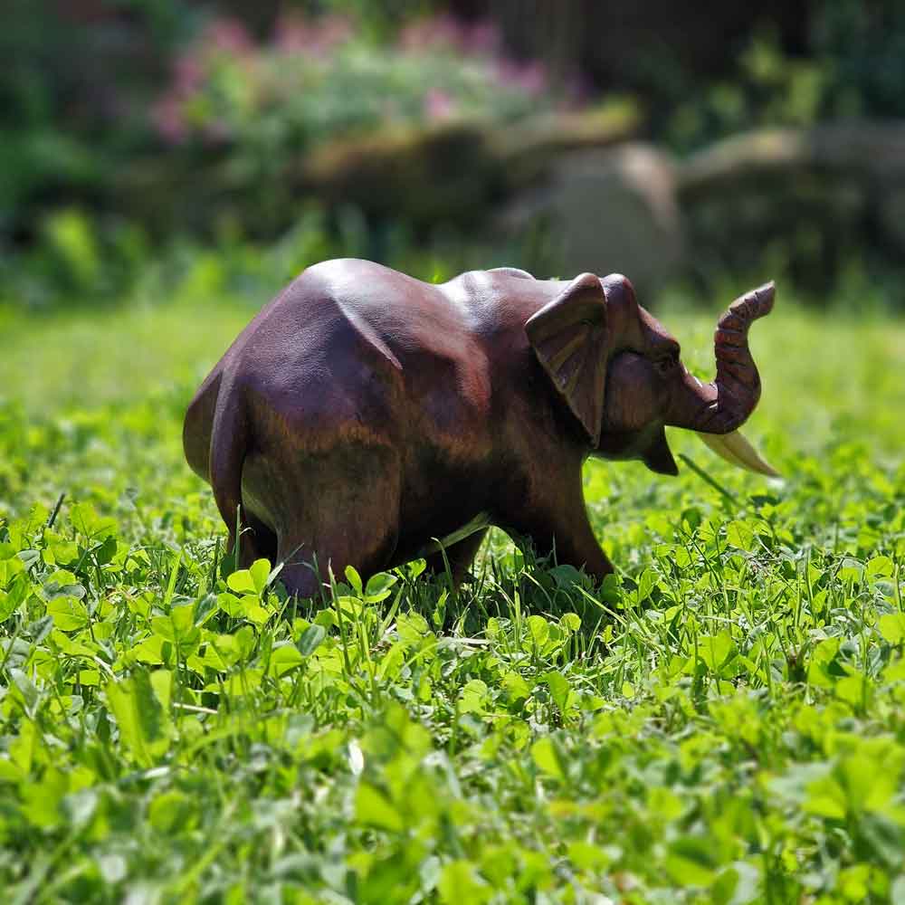 Elefant massiv links