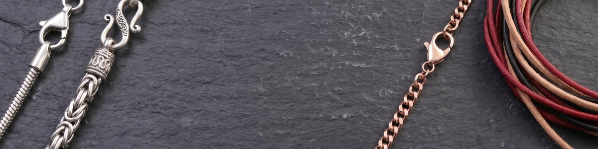 Halsketten in vielfältigen Designs und Materialien – Drachensilber