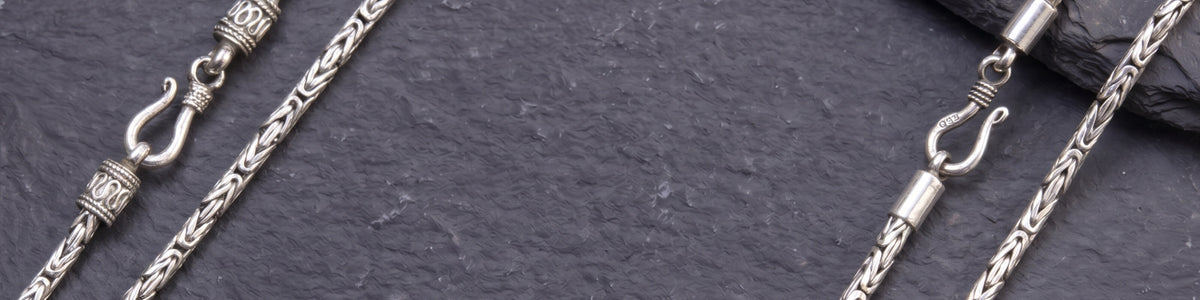Königsketten aus Silber in markanten Designs – Drachensilber