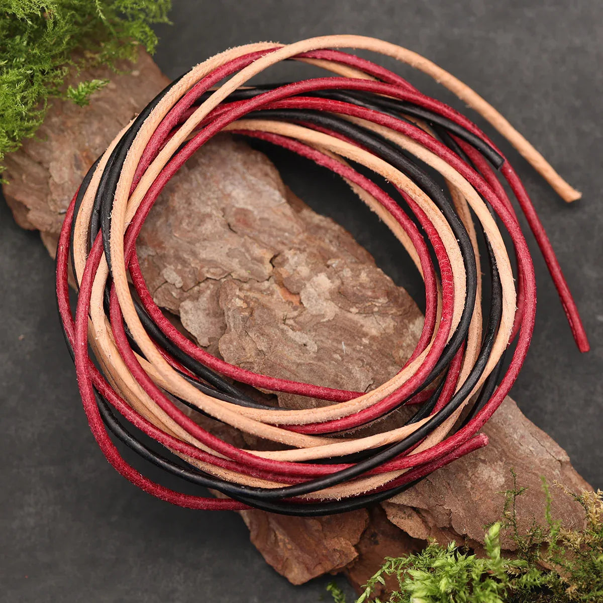 Leberbänder Lederriemen Ziegenleder hochwertig nicht färbend