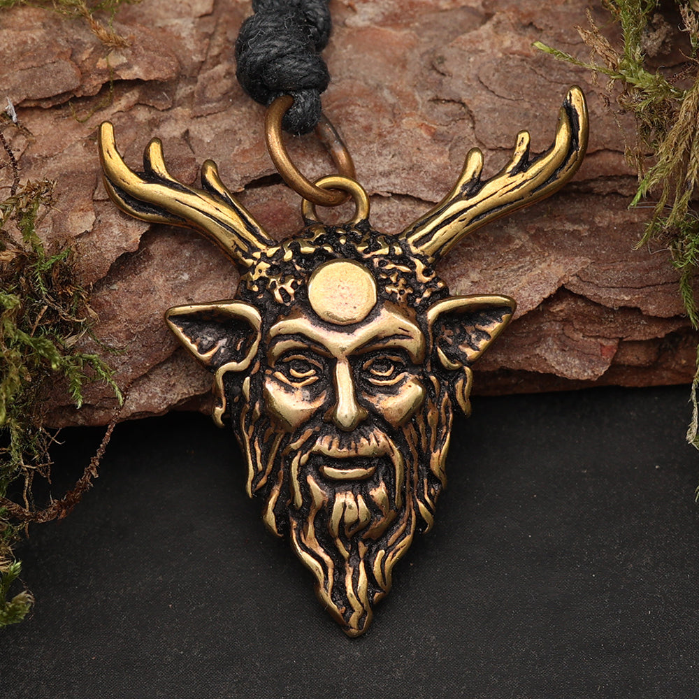 Gott Halskette Bronze perfektes Geschenk zeitloser Schmuck keltisch