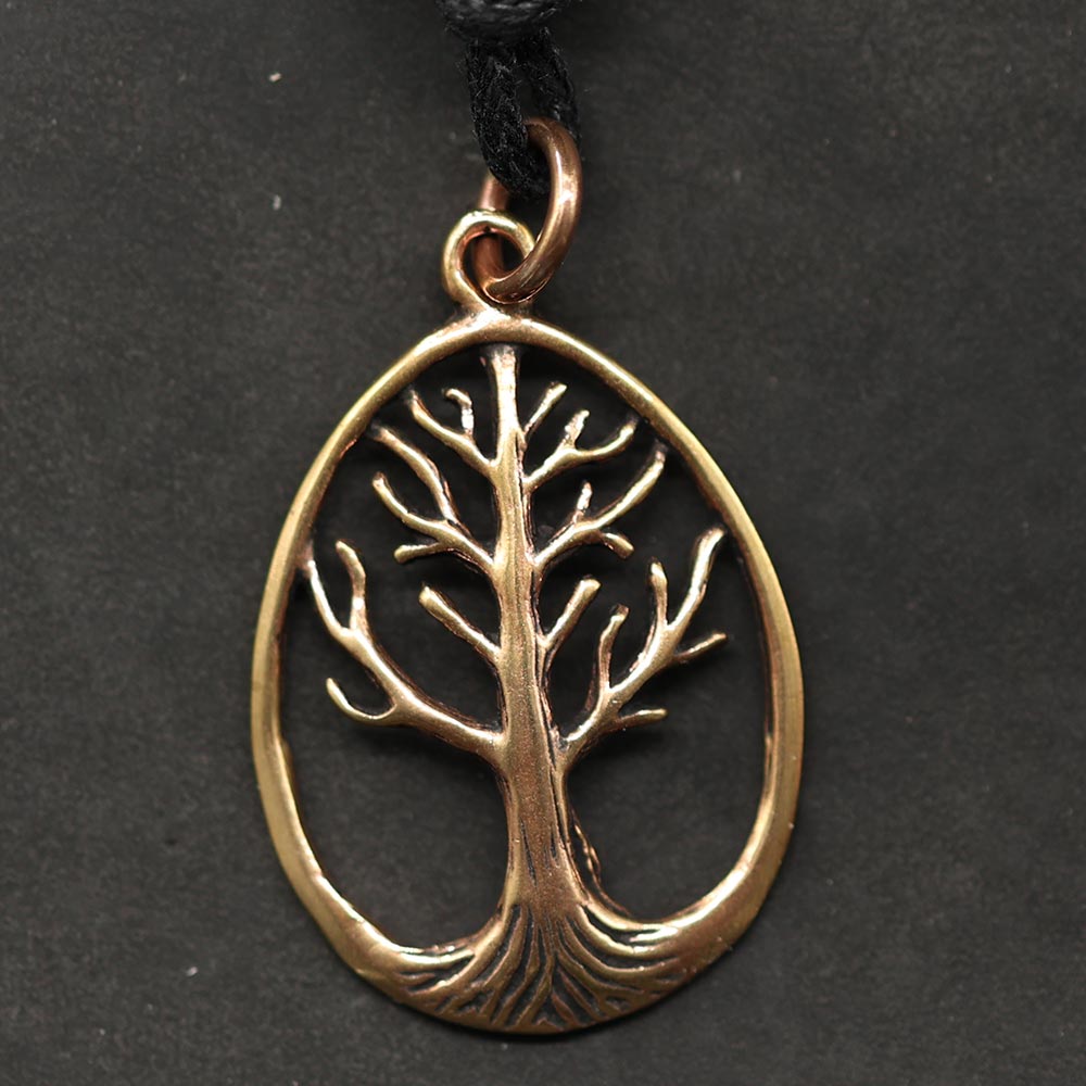 Lebensbaum Schmuck Anhänger Bronze 