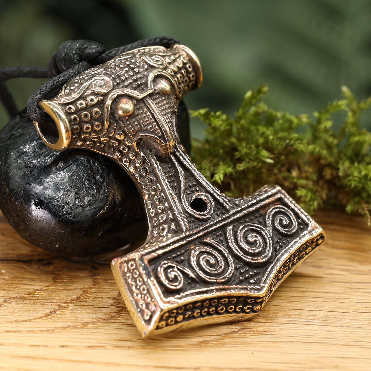 Anhänger Thors Hammer Schmuck Bronze Anhänger