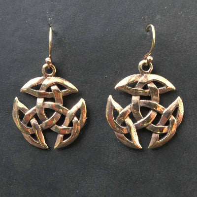 Bronze earrings