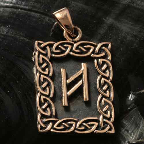Rune Bronze hagalaz