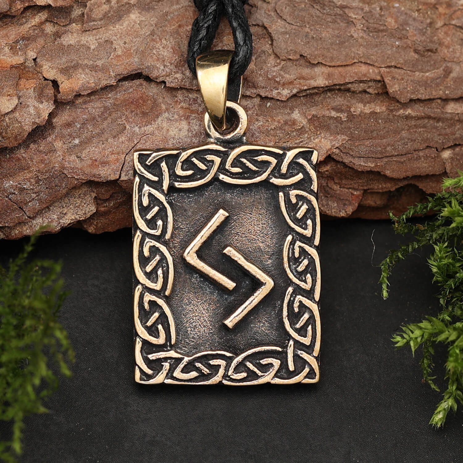Jera Runen Anhänger Shmutz Kraft Symbol 