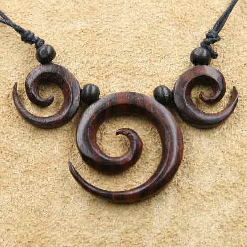 Beth Holz Schmuck Collier Halsschmuck