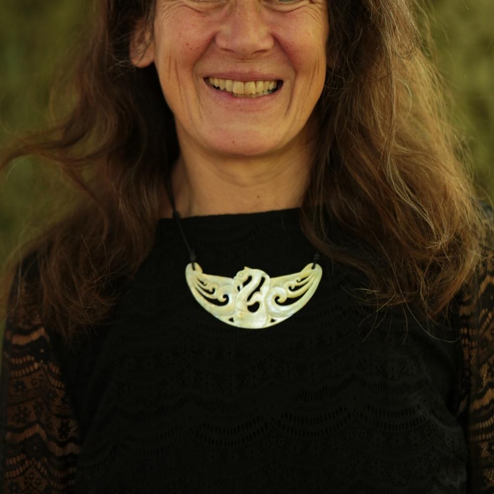 Perlmutt Collier Maori Kette