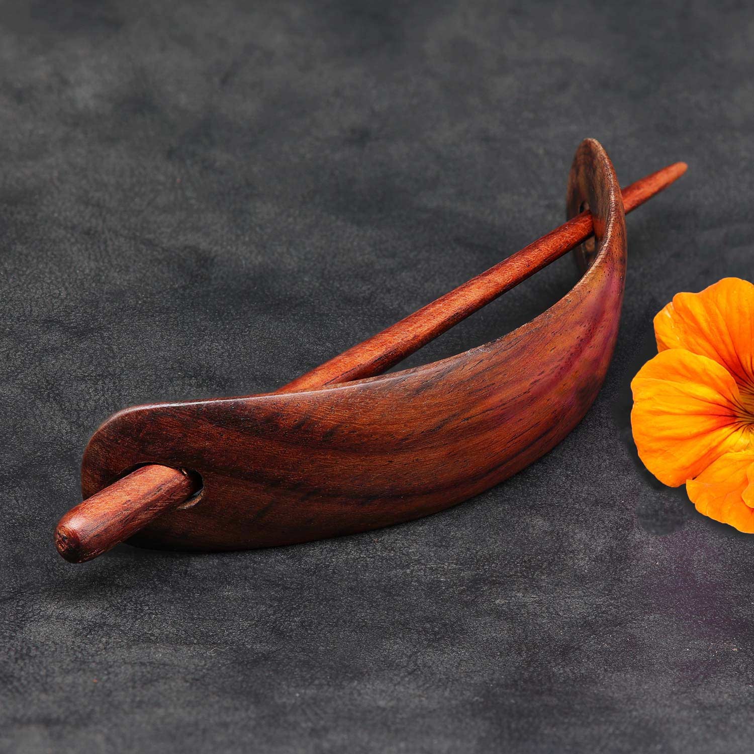 Schmale Holz Haarspange online Shop