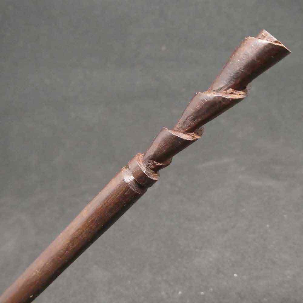 Schnecke Haarstab Holz Schmuck Haarschmuck