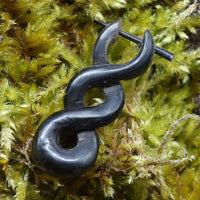 Horn Ohrschmuck
