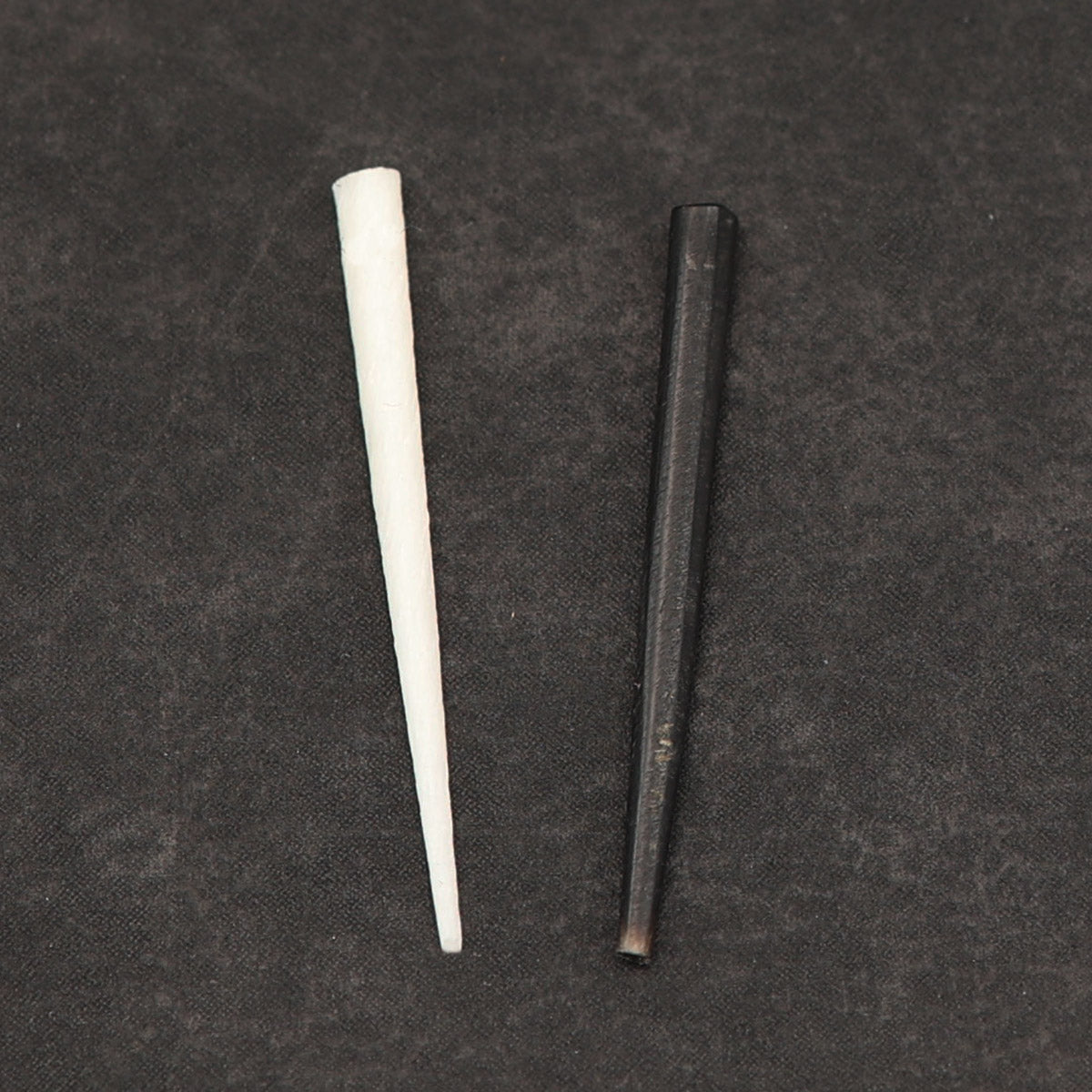 Verschluß aus Horn / Knochen für Creolen aus Holz Horn Knochen