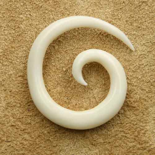 Spirale klein Ohrpiercing  Dehnungsspirale 2 mm / 2cm