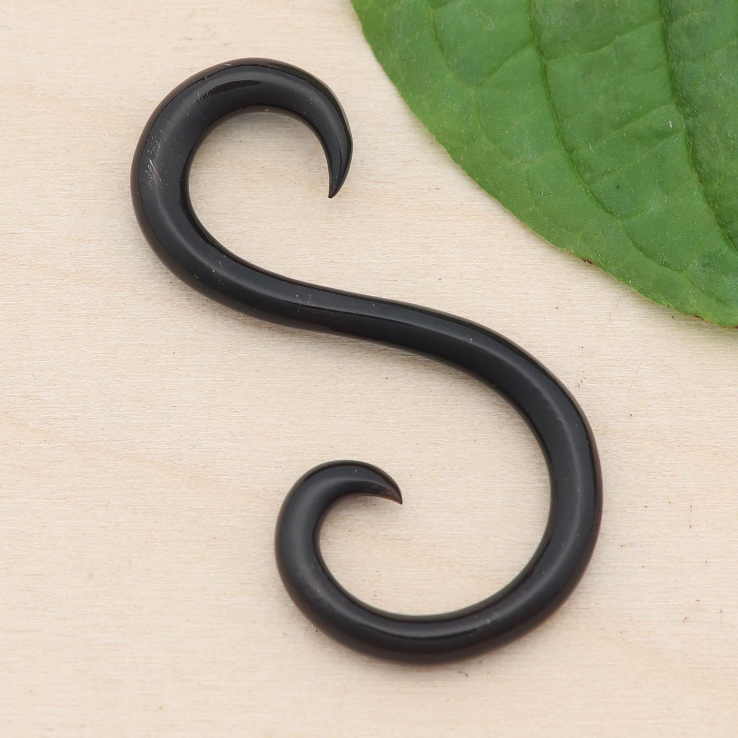 Ohrpiercing Spiralenhänger Hornschmuck 3-4mm Piercing Ohrschmuck