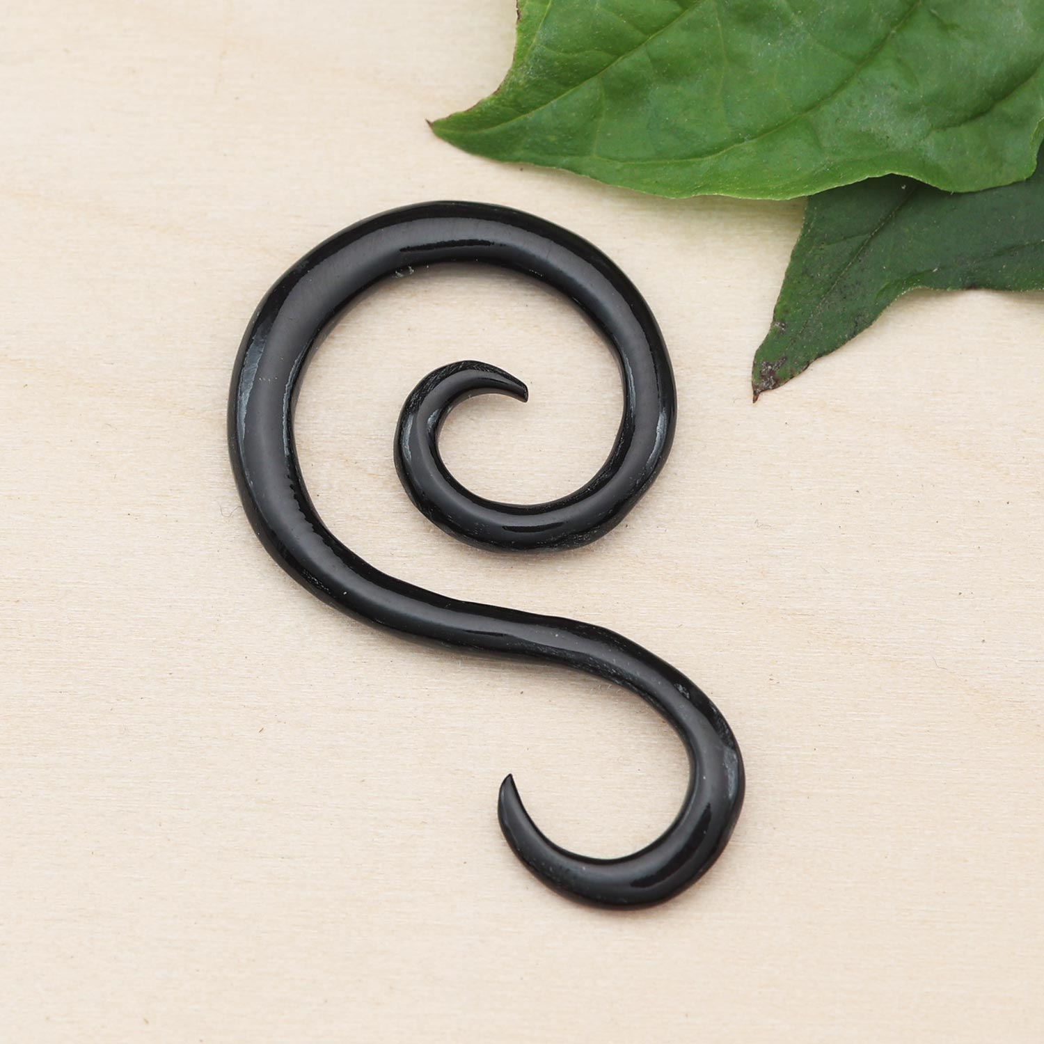 Piercing Horn Spirale Hänger 3-4 mm Ohrpiercing Ohrschmuck