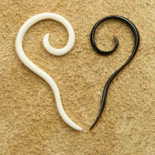 Ohrpiercing Haken 1,5mm Dehnung Ohrschmuck