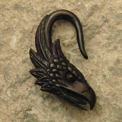 Ohrpiercing Horn Greif Hornpiercing Adler