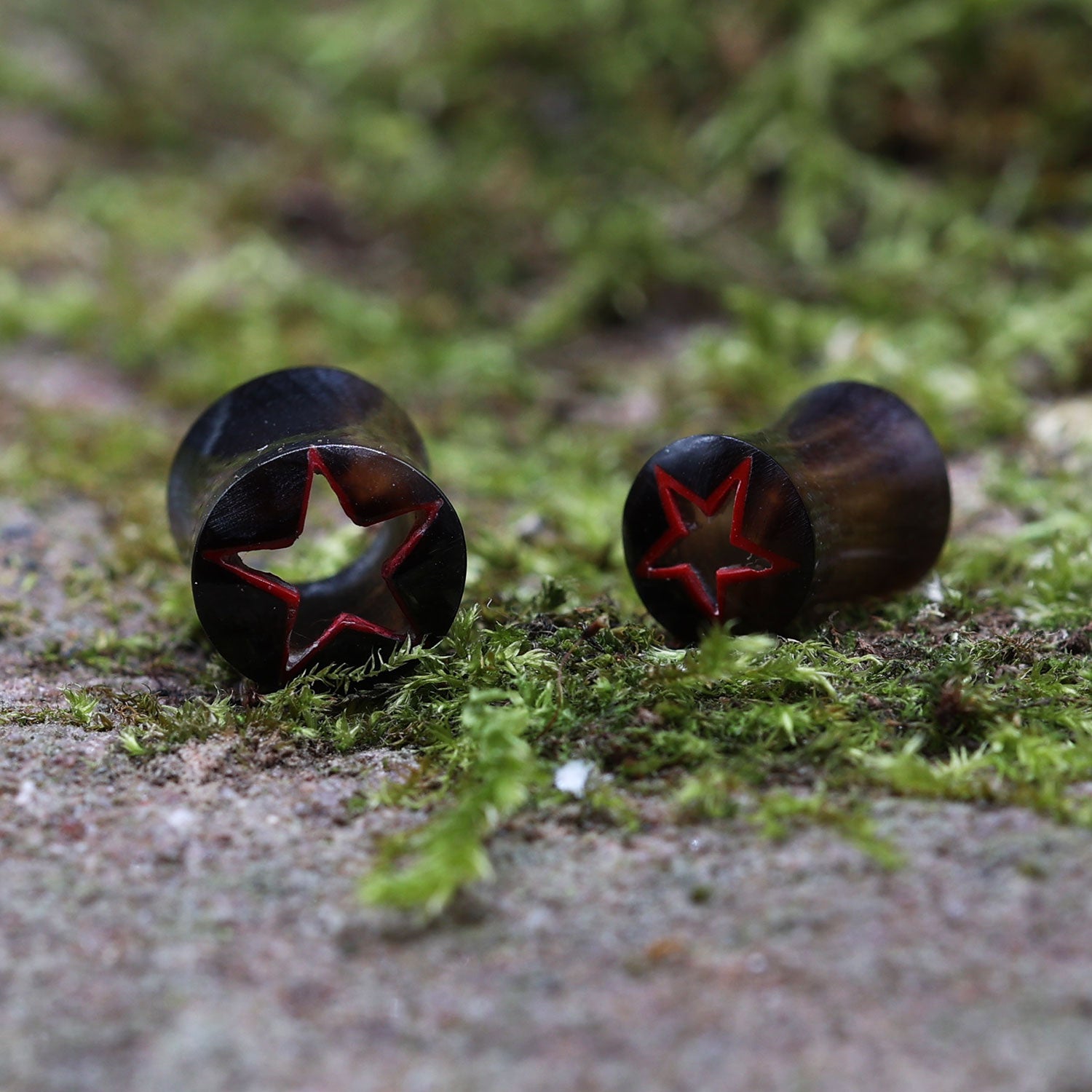 Horn Plug Ohrschmuck Piercing geweitete Ohrlöcher