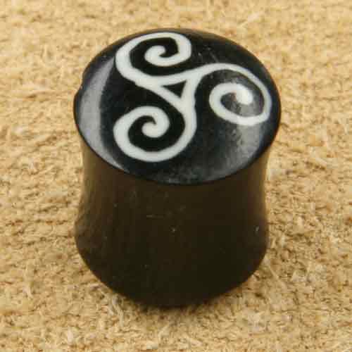 Ohrpiercing Triskele 10 mm