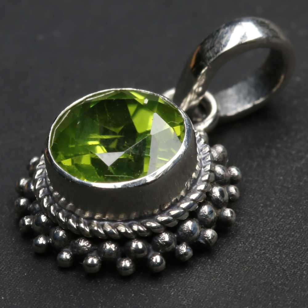 Peridot deiner Edestein Anhänger