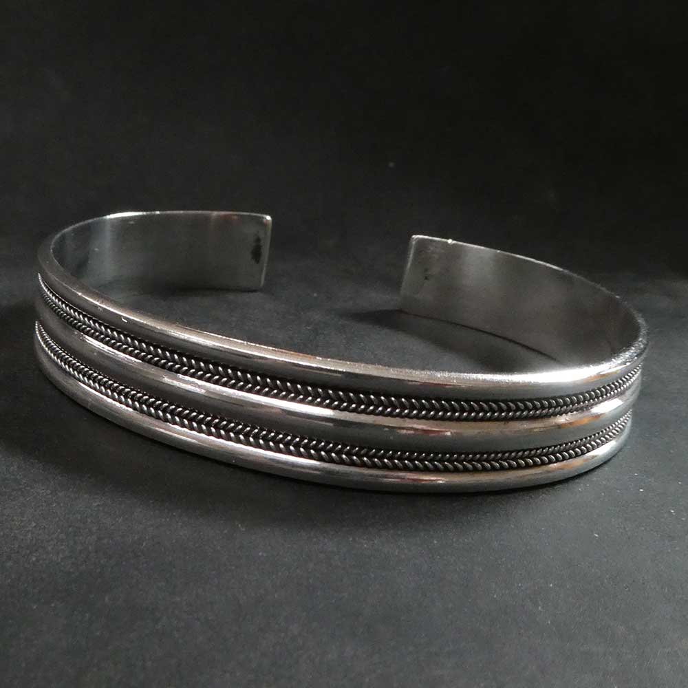 Edel und scglicht wundervoller 925 Silber Armreif