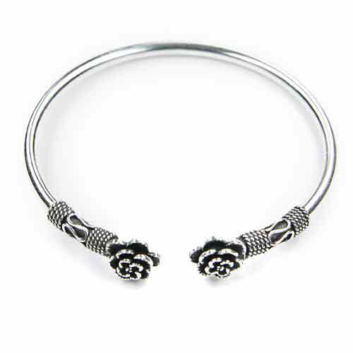 Armreif 925 Silber Rose