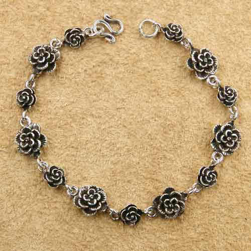 Rosen Armband  Sterlingsilber L
