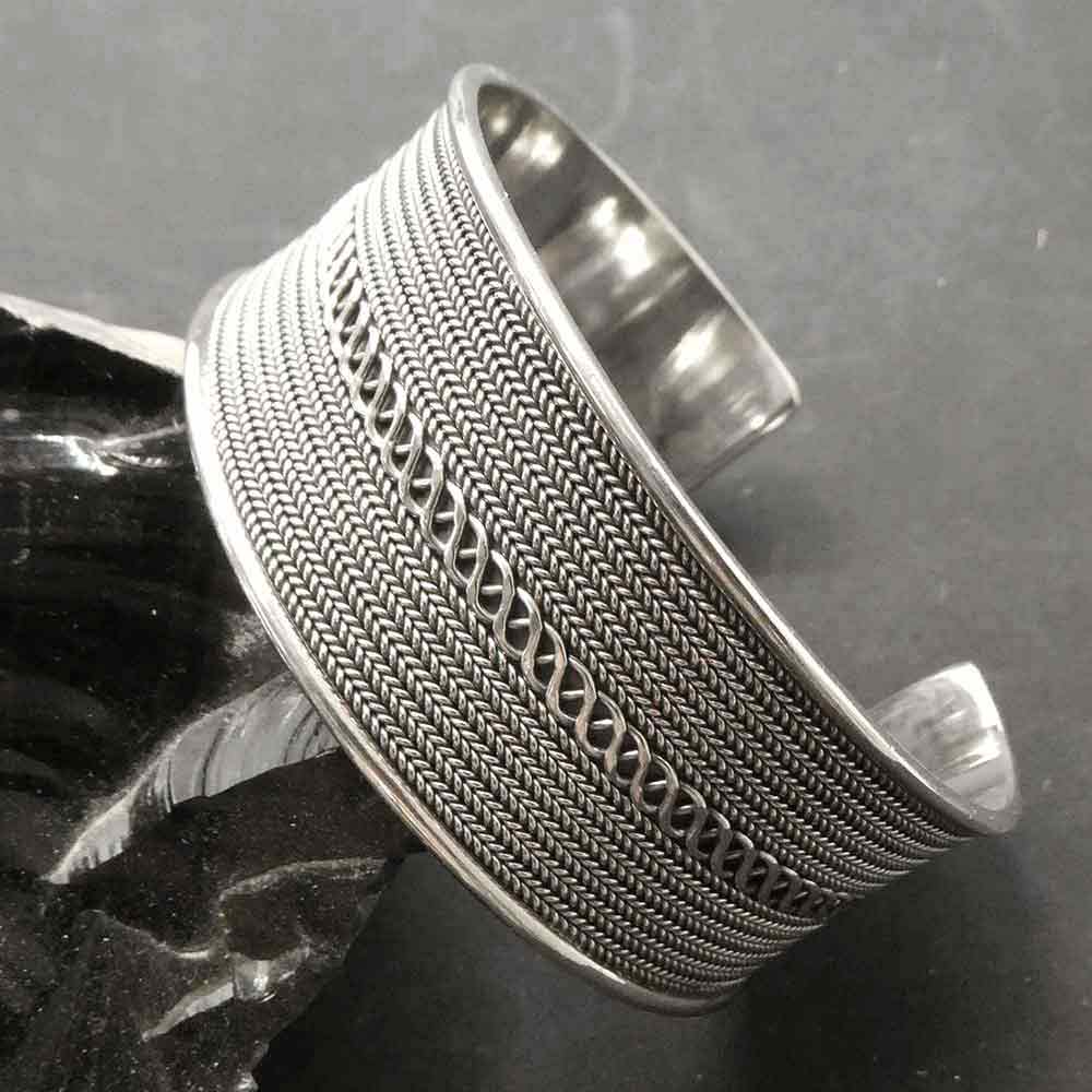 Armreif Silber edel Wikinger Armschmuck