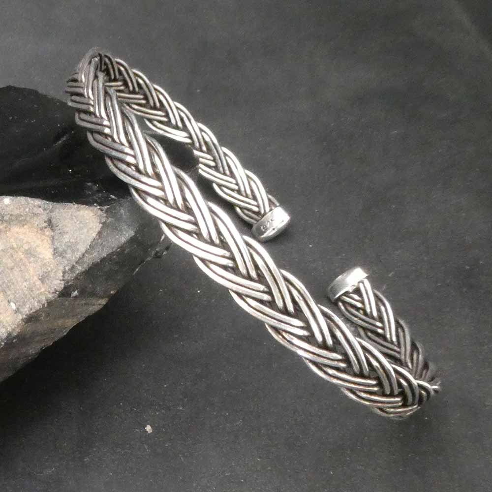 Kelten Armreif Wikinger Silberschmuck filigran