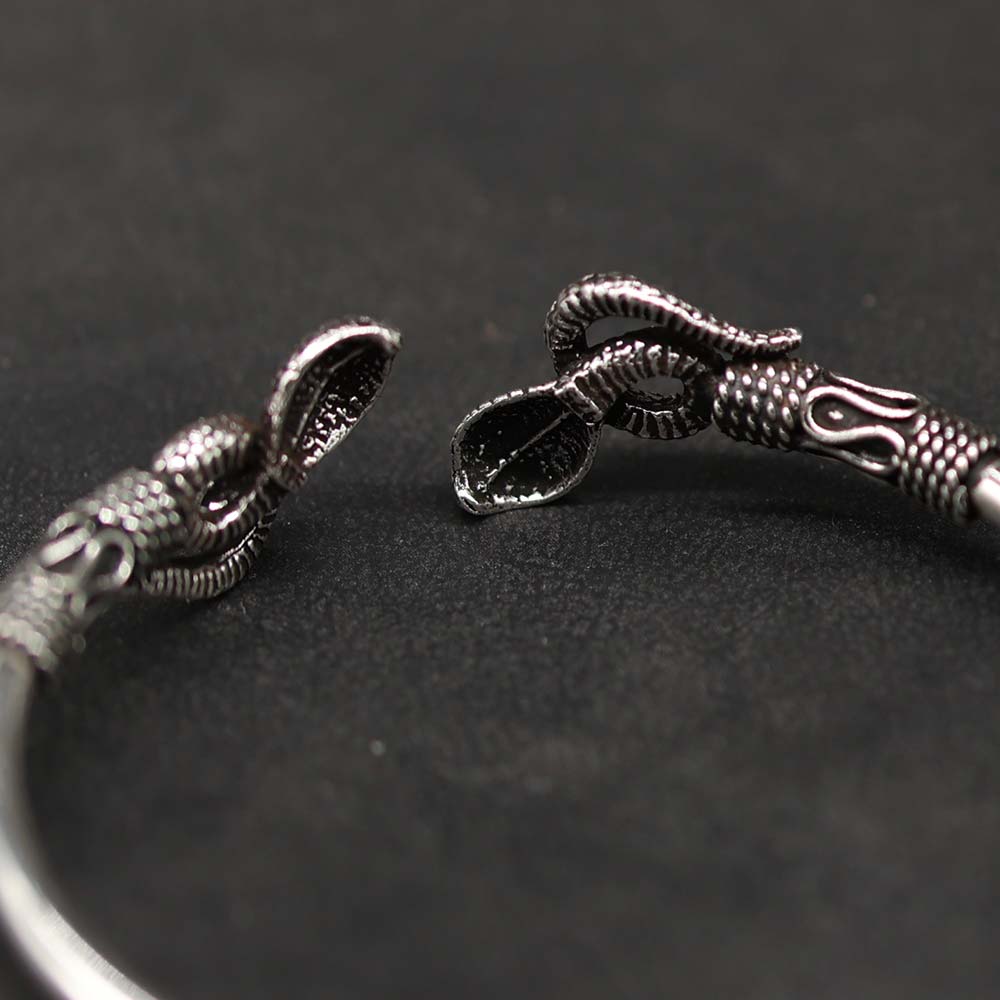 Cobra Armreif Sterlingsilber Armschmuck