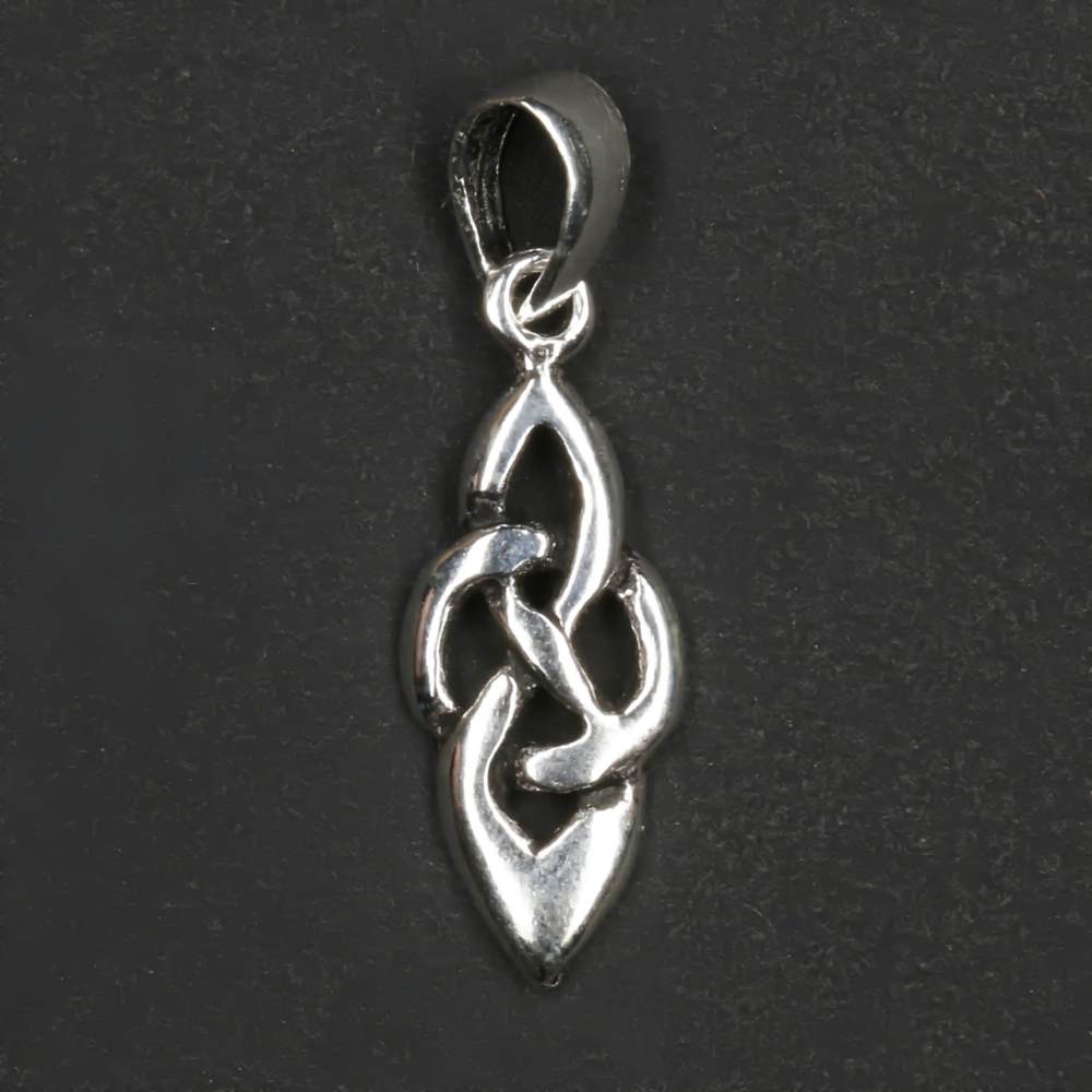 Feiner keltischer Kettenanhänger 925er Silber Kelten Schmuck