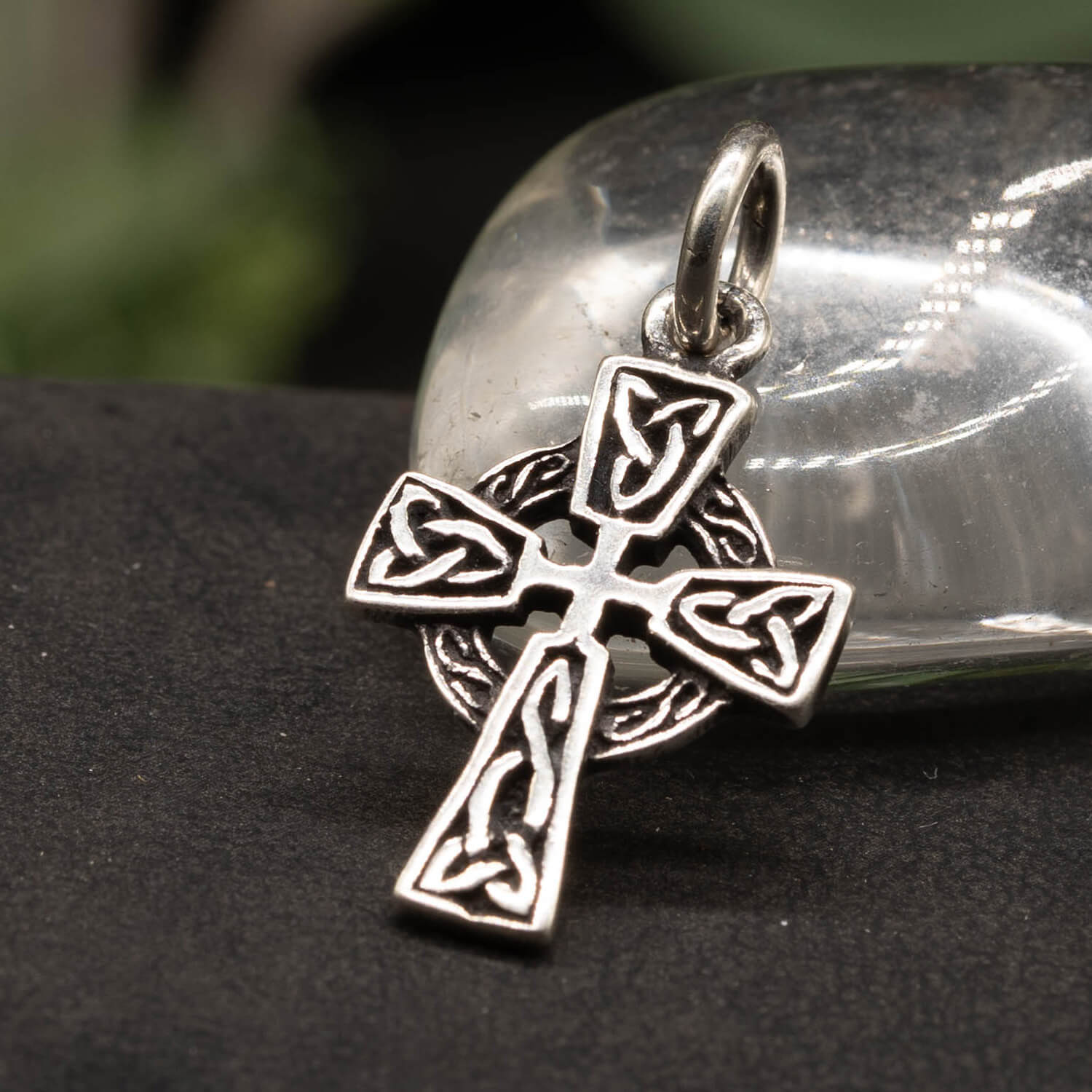 Keltisches Kreuz Silber Anhänger 925 Sterlingsilber Damen Schmuck