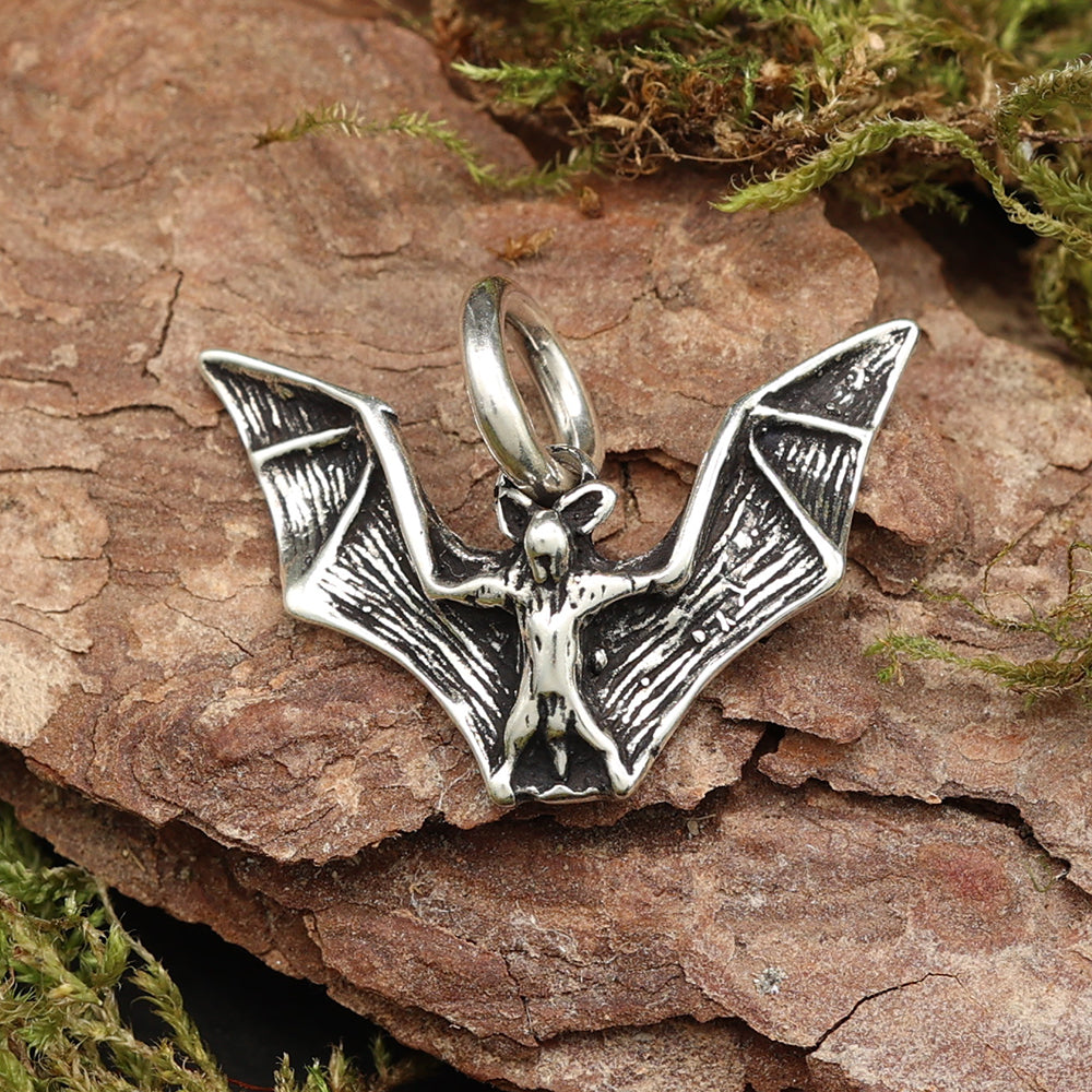 Schmuckanhänger Fledermaus Kette 925 Silber