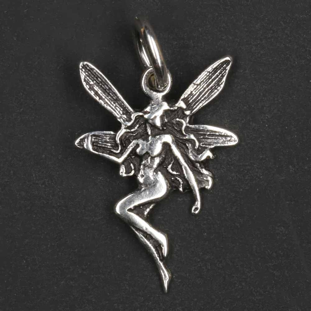 Elfe Kettenanhänger 925 Silber  feiner Schmuck für eine Silberkette