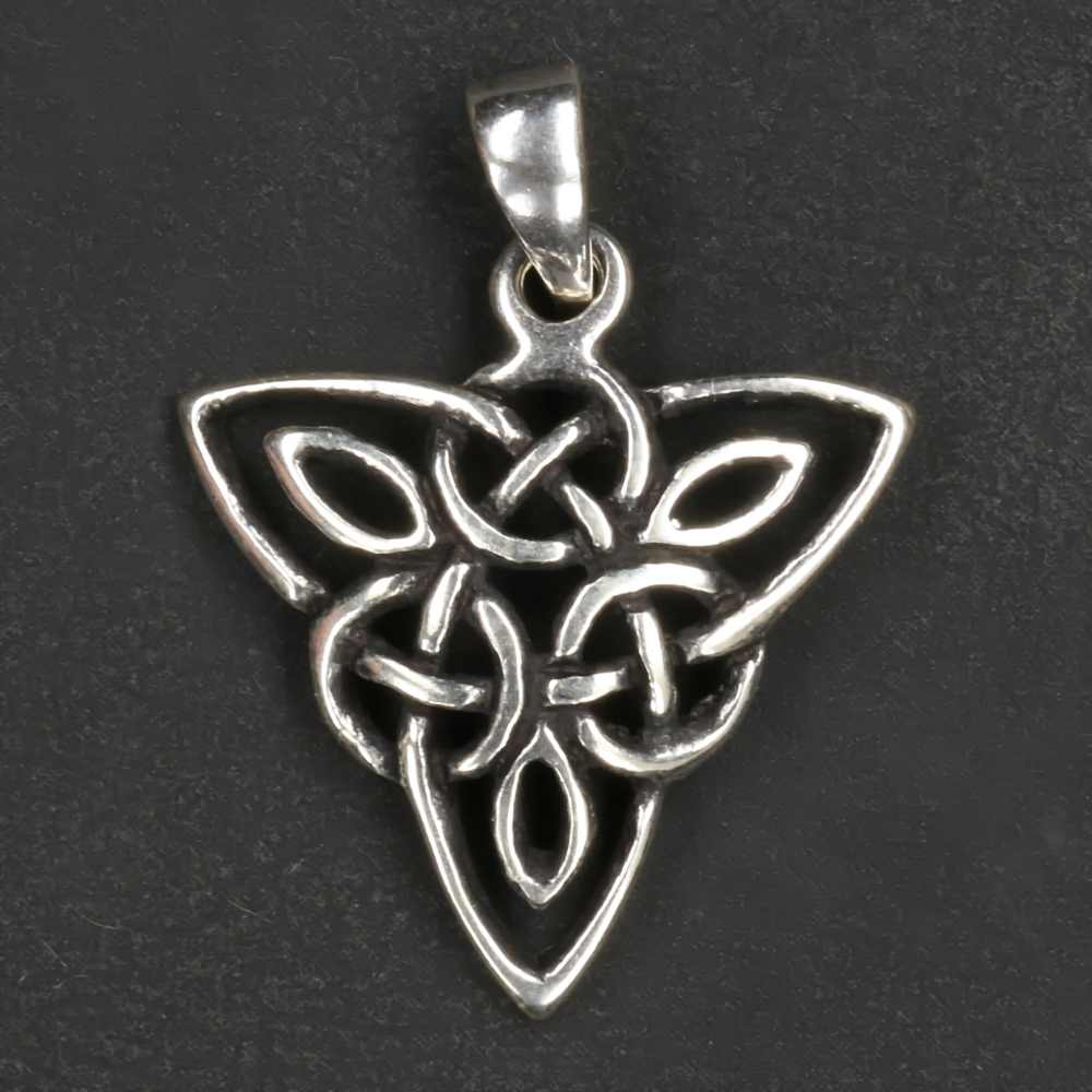 Keltischer Kettenanhänger 925 Silber  feiner Schmuck für eine Silberkette
