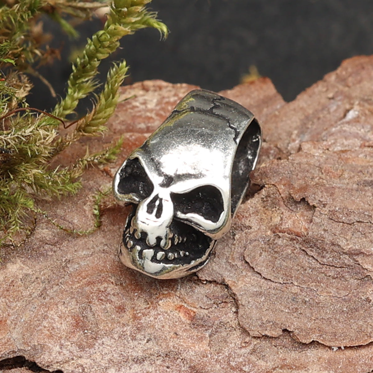 Anhänger Totenkopf 925 Silberschmuck Kettenanhänger
